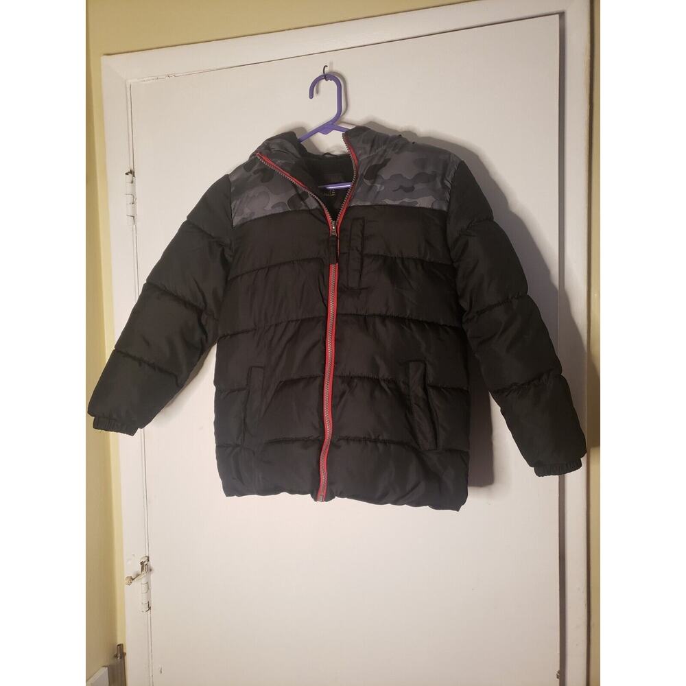 Winter Jacket Red And Black Kids Size S